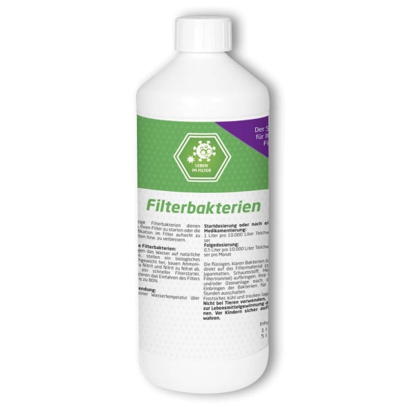 Teich Filterbakterien